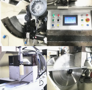 5-Axis CNC Fenestra & Door Profile secans Saw