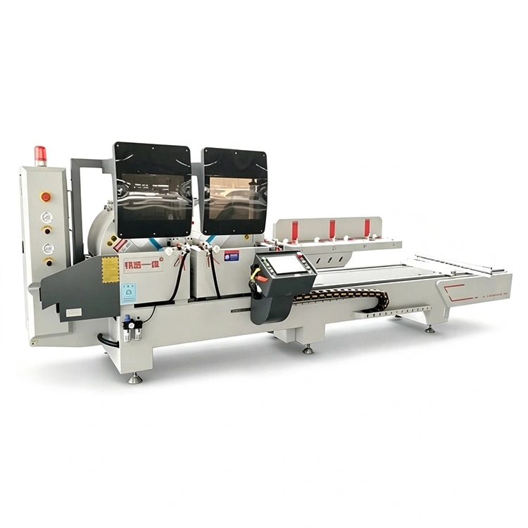 CNC Geminus-caput Secans Videns 45° et 90° Cutting
