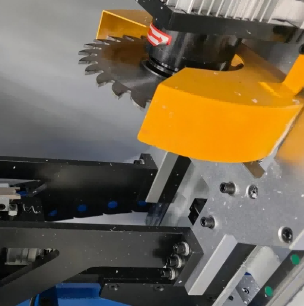 CNC PVC Anguli Purgatio Machina pro Fenestra