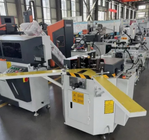 Gravis Officium 140mm Aluminium Profile anguli Crimping Machina