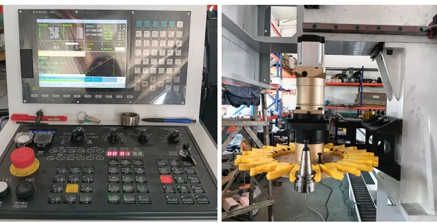 Summus Volo V-Axis Gantry Machining Centrum pro Velum Wall Fabricatio