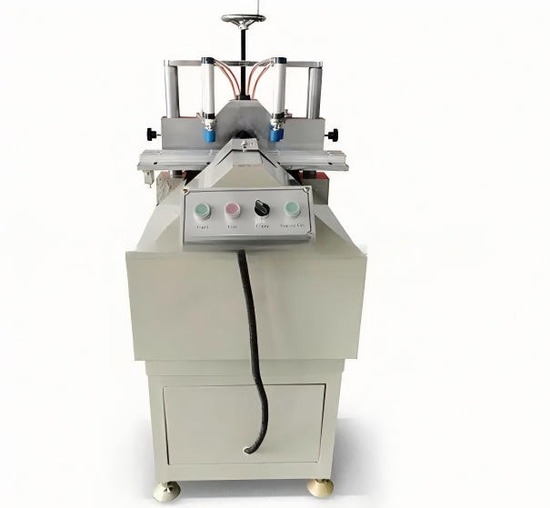 Subsecutio UPVC Fenestra Glazing Bead Miter Secans Machina